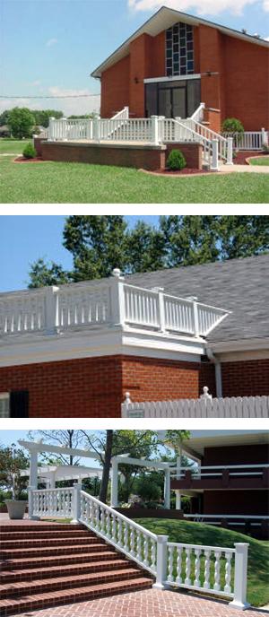 Decorative Aluminum Picket Railings