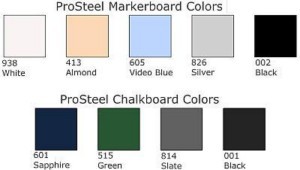 PROSTEEL Marker and Chalk Boards