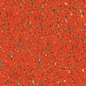 Reztec Rubber Flooring - Tangerine