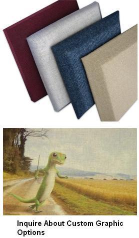 Fabric Wrapped Custom Acoustical Wall Panels