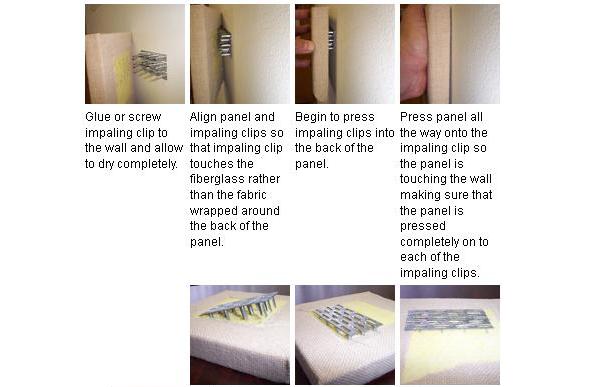 Fabric Wrapped Custom Acoustical Wall Panels