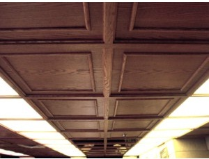 Old World Classic Wood Ceiling System Acoustical Surfaces