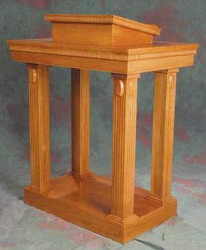 Wood and Custom Church Pulpits