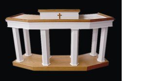 Wood and Custom Church Pulpits