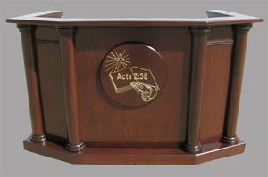 Wood and Custom Church Pulpits