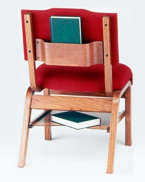 Model T350B Wood Frame Worship Chair